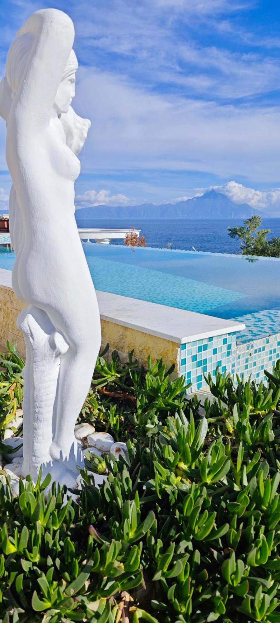 Villa Ulyana Kriaritsi - Athos Sea View & Spa Exterior foto