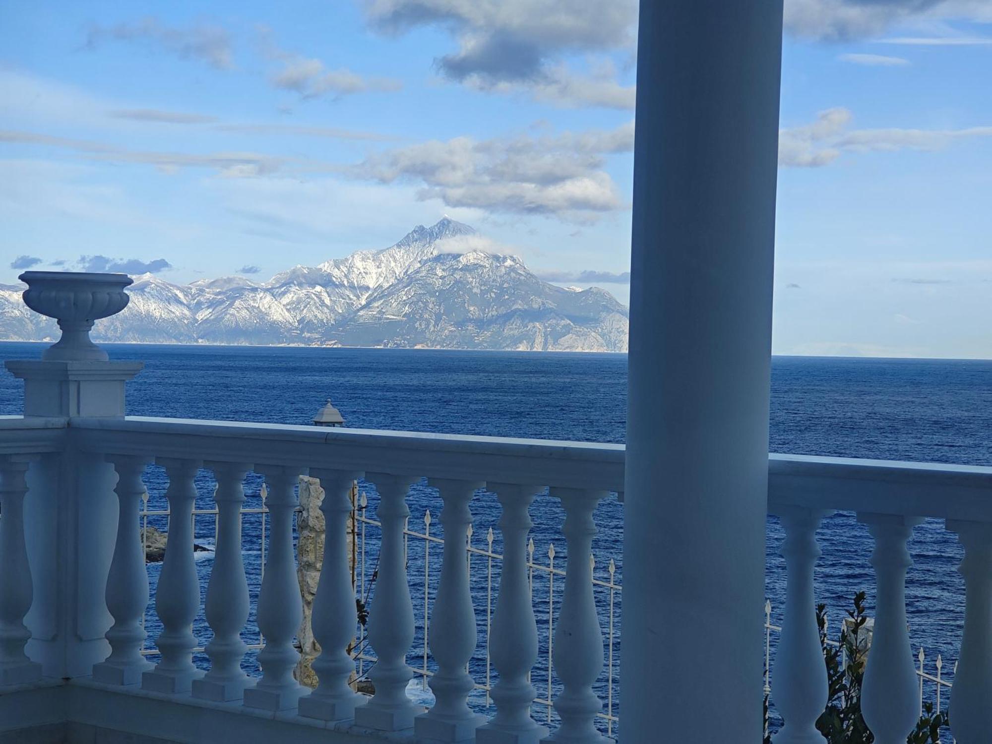 Villa Ulyana Kriaritsi - Athos Sea View & Spa Exterior foto