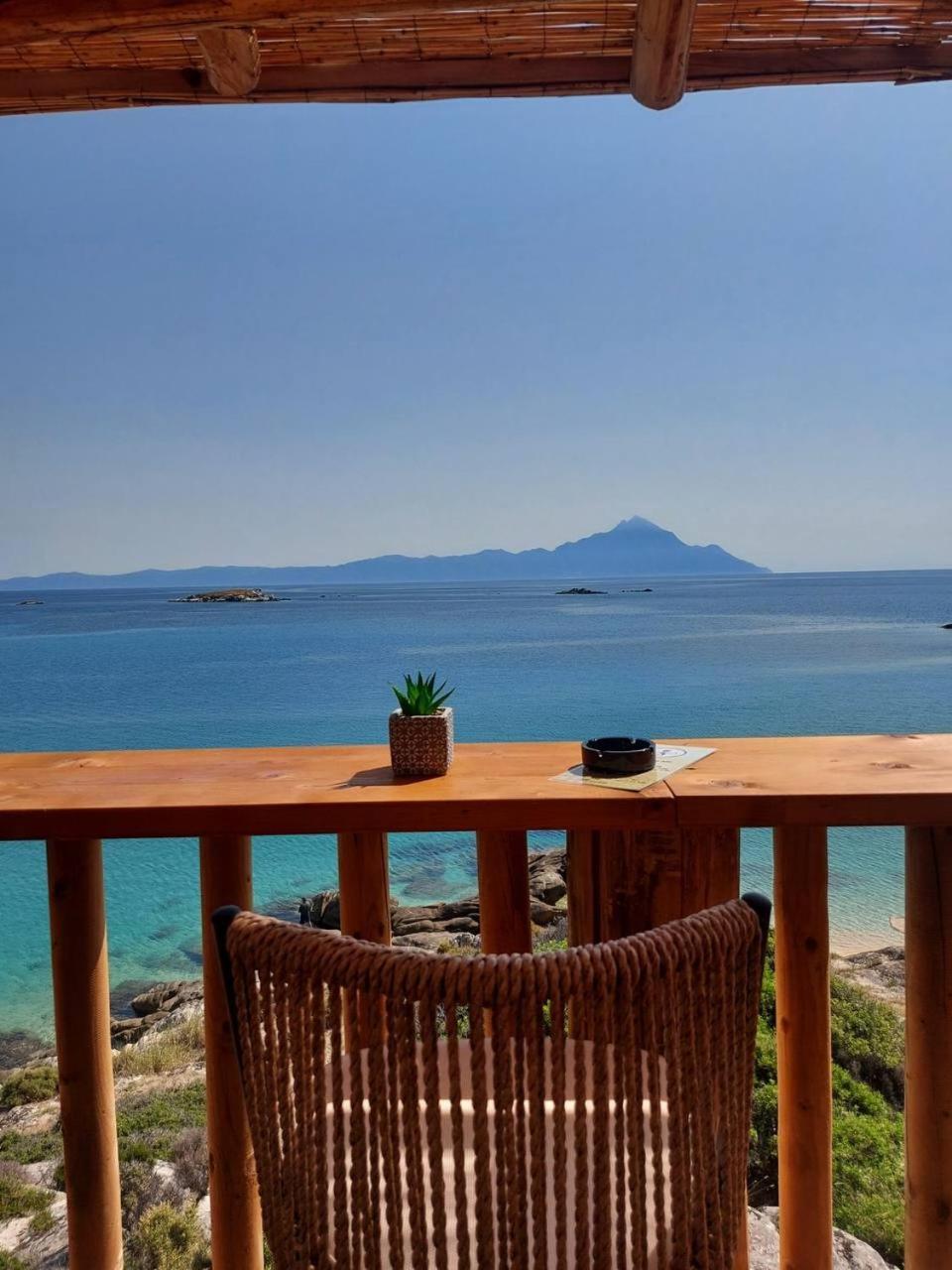 Villa Ulyana Kriaritsi - Athos Sea View & Spa Exterior foto